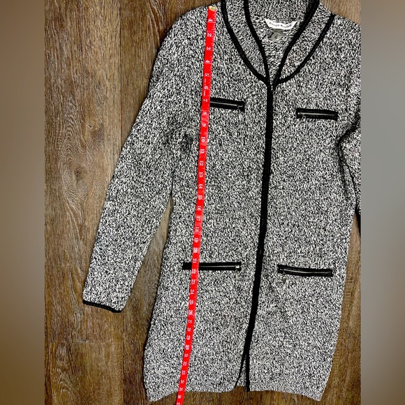 EUC Bianca Nygard cotton coatigan, sz S - Picture 3 of 8